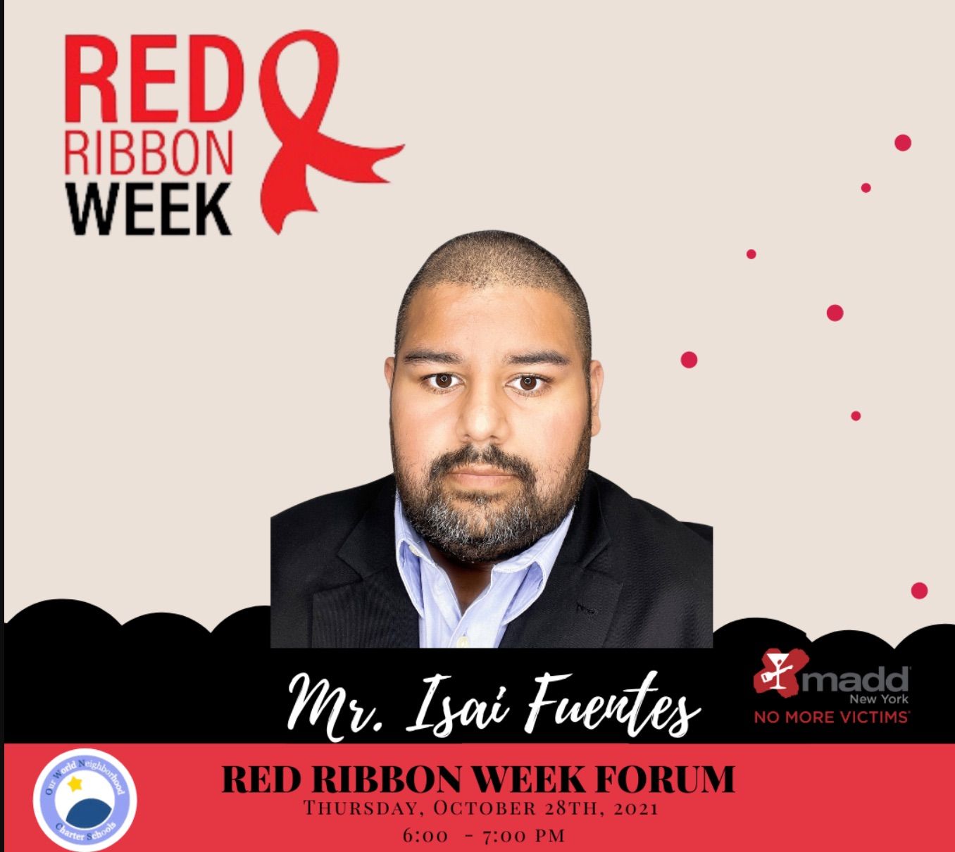 Red Ribbon Week Our World Neighborhood Charter School